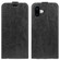 iPhone 16 R64 Texture Single Vertical Flip Leather Phone Case - Black