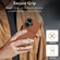 iPhone 16 RFID Anti-theft Card Ring Holder Phone Case - Brown