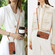 iPhone 16 RFID Card Slot Phone Case with Long Lanyard - Brown