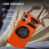 iPhone 16 Rotating Magnetic Holder Phone Case - Orange