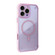 iPhone 16 Shockproof MagSafe Magnetic TPU Hybrid Acrylic Phone Case - Pink