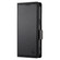 iPhone 16 Side Buckle Magnetic Frosted Leather Phone Case - Black