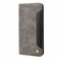 iPhone 16 Skin Feel Splicing Leather Phone Case - Grey