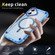 iPhone 16 Skin Feel TPU + PC MagSafe Magnetic Phone Case - Transparent Blue