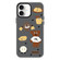 iPhone 16 Skin Feeling Jelly TPU Hybrid PC Phone Case - Puppy Black