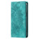 iPhone 16 Totem Embossed Magnetic Leather Phone Case - Green
