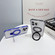 iPhone 16 Translucent 3 in 1 Holder MagSafe Phone Case - Purple