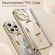 iPhone 16 Transparent Electroplated Magsafe Magnetic TPU Phone Case - Gold