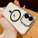 iPhone 16 Transparent MagSafe Phone Case with Lens Film - Black