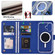 iPhone 16 ViLi GHA-C Series RFID MagSafe Magnetic Flip Leather Phone Case - Blue