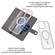 iPhone 16 ViLi GHB-C Series RFID MagSafe Magnetic Flip Leather Phone Case - Grey