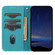 iPhone 16 Woven Texture Stitching Magnetic Leather Phone Case - Blue