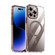 iPhone 16 Pro Max Airbag PC Hybrid TPU Magsafe Phone Case - Clear Rose Gold