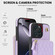 iPhone 16 Pro Max AwQuer Crossbody Zipper Wallet Rhombic Leather Back Phone Case - Purple