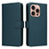 iPhone 16 Pro Max BETOPNICE BN-005 2 in 1 Detachable Imitate Genuine Leather Phone Case - Blue