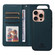 iPhone 16 Pro Max BETOPNICE BN-005 2 in 1 Detachable Imitate Genuine Leather Phone Case - Blue