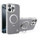 iPhone 16 Pro Max Carbon Fiber MagSafe Holder Phone Case - Grey
