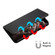 iPhone 16 Pro Max Carbon Fiber Texture Magnetic Flip Leather Phone Case - Black