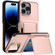 iPhone 16 Pro Max Card Slot Holder Phone Case - Rose Gold