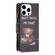 iPhone 16 Pro Max Colored Drawing Pattern Zipper Phone Leather Case - Bear