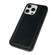 iPhone 16 Pro Max Cowhide Texture Back Cover Phone Case - Black