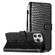 iPhone 16 Pro Max Crocodile Texture Horizontal Flip Leather Phone Case - Black