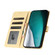 iPhone 16 Pro Max Crocodile Texture Horizontal Flip Leather Phone Case - Yellow