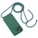 iPhone 16 Pro Max Crossbody Lanyard Liquid Silicone Case - Emerald Green