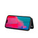 iPhone 16 Pro Max Double Buckle Butterfly Embossing PU Phone Case - Black