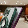 iPhone 16 Pro Max Electroplated Holder Gradient Glitter MagSafe Phone Case - Green