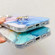 iPhone 16 Pro Max Electroplated Marble Texture Ring Holder Phone Case - Yellow Green S13