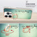 iPhone 16 Pro Max Electroplating Dual-side IMD Phone Case with Ring Holder - Smile