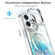 iPhone 16 Pro Max Epoxy CD Texture Lens Holder MagSafe Phone Case - Gold