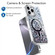 iPhone 16 Pro Max Epoxy Glitter MagSafe Magnetic TPU Phone Case - Black