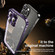 iPhone 16 Pro Max Frosted Metal Phone Case - Purple