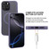 iPhone 16 Pro Max GEBEI Skin Feel MagSafe Magnetic Phone Case - Purple