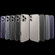 iPhone 16 Pro Max GKK Metal Paint Skin Feel Leather Full Coverage Phone Case - Mountain Gray