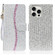 iPhone 16 Pro Max Glitter Powder Filp Leather Phone Case - Silver