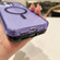 iPhone 16 Pro Max Glitter Powder TPU Hybrid PC MagSafe Phone Case - Pink