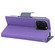 iPhone 16 Pro Max GOOSPERY FANCY DIARY Cross Texture Leather Phone Case - Purple