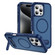 iPhone 16 Pro Max Guard MagSafe Holder Matte PC Hybrid TPU Phone Case - Royal Blue