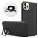 iPhone 16 Pro Max Honeycomb Radiating Lens Holder Magsafe Phone Case with Lanyard - Black