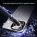 iPhone 16 Pro Max Ice Aluminum Metal Explosion-proof Frosted Phone Case - Black