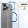 iPhone 16 Pro Max Ice Feel HD Transparent MagSafe PC Full Coverage Phone Case - Blue