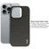 iPhone 16 Pro Max imak Ruiyi Series Cloth Texture PU + PC Phone Case - Black