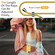 iPhone 16 Pro Max Integrated Card Bag Solid Color Liquid Silicone Phone Case with Lanyard - Yellow