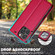 iPhone 16 Pro Max LC.IMEEKE L1 Series Frosted Fine Texture PU Phone Case - Red