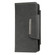 iPhone 16 Pro Max Multifunctional 7-Cards Wallet Leather Phone Case - Grey
