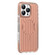 iPhone 16 Pro Max Mutural Corrugated Texture Magsafe Magnetic Shockproof Phone Case - Antique Brass