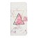 iPhone 16 Pro Max Oil Embossed 3D Drawing Leather Phone Case - Triangular Marble